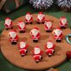 thumbnail image 4 of MERRYHAPY 12Ud Navideña Resina Santa Claus Miniaturas Para Hogar Y Fiesta, 4 of 6