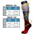 thumbnail image 7 of 5 Pairs Copper Compression Socks for Women & Men Circulation 15-20 mmhg - Better Blood Flow, Swelling, Best Support for Medical, Running, Nursing, 7 of 7