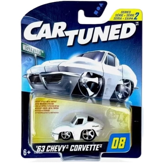 CAR TUNED ‘63 CHEVY CORVETTE MUSCLE CARS SERIES 2 HOBBY EXCLUSIVE