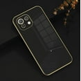 thumbnail image 2 of Compatible with Xiaomi Mi 11 Lite Case Silicone Shockproof Xiaomi Mi 11 Lite 5G Phone Case Anti-Scratch Ultra Thin Plating TPU Cases (Xiaomi Mi 11 Lite, Black), 2 of 12