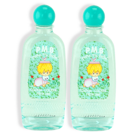 Para Mi Bebe Baby Cologne 8.3 fl oz, Fresh Lime Scent for Babies (Pack of 2)