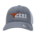 thumbnail image 2 of Texas Hat, Texas Longhorn Trucker Hat, TX Hat, Embroidered Trucker Hats, 3D Puff, State of Texas, Horns Hat, 2 of 6