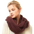 thumbnail image 1 of Women's Infinity Scarf - Soft and Warm Winter Loop Neck Warmer Scarves - Various Patterns and Colors., 1 of 2