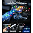 thumbnail image 3 of Adaptador inalámbrico Teeran 2 en 1 para CarPlay y Android Auto, 3 of 9