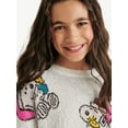 thumbnail image 3 of Justice x Snoopy Girls Collab Sweater, Sizes XS - XLP, 3 of 5