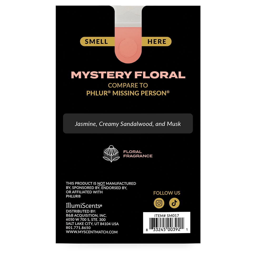 IllumiScents ScentMatch 3 oz Wax Melts Mystery Floral (compare to: PHLUR Missing Person)