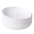 thumbnail image 1 of Juego de 6 platos hondos para pasta ZAROCRUS de 23 cm, 1,2 L, melamina blanca, 1 of 5