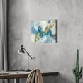 thumbnail image 6 of ATOP-Art Contemporary Painting Canvas Wall Art Teal & Blue Abstract Canvas Decor Picture Artwork for Living Room Small Living Room Bathroom Decorations(12'' x 16'' x 1 Panel), 6 of 6