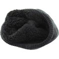 thumbnail image 6 of Thick Designed Knit Slouch Beanie Sherpa Fleece Lined, 6 of 6