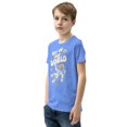 thumbnail image 3 of Out of This World Youth Short Sleeve Tee ,Space Shirt, Astronaut Tee, Kids Shirt, Boys T Shirt  (Heather Columbia Blue, S), 3 of 3