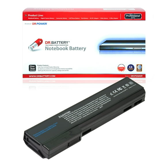 DR. BATTERY - Replacement for HP EliteBook 8460p / 8460w / 8470p / 8470w / 8560p / 8570p / 631243-001 / 634089-001 / 659083-001 / CC03 / CC03031 / CC03031-CL / CC06 / CC06055-CL / CC06055XL-CL