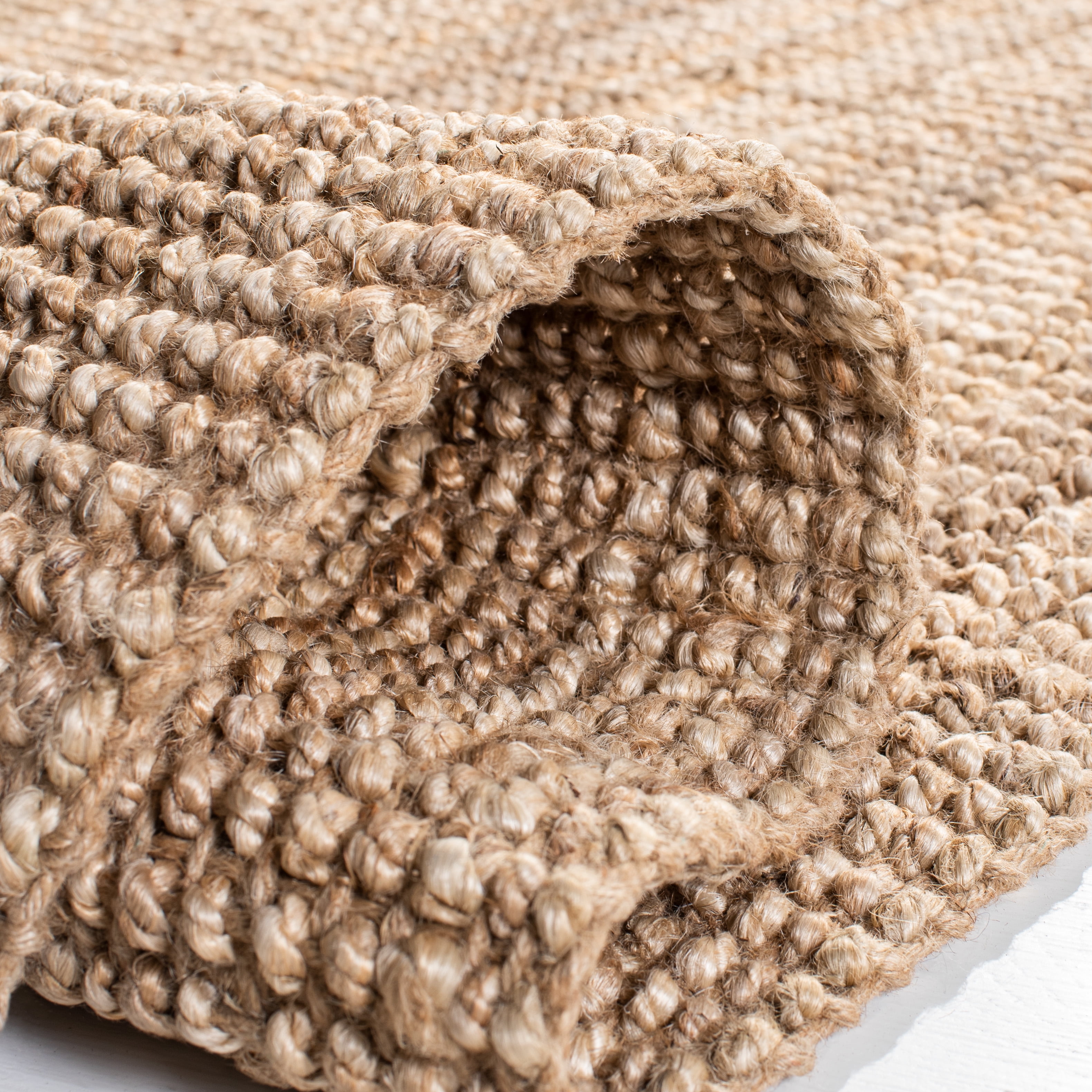 SAFAVIEH Natural Fiber Horatio Solid Area Rug, Natural, 10' x 14'