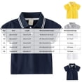 thumbnail image 3 of CMSHTD Polo Shirts for Boys Toddler Short Sleeve Summer, Kidss T-Shirt Children Tops for School & Uniform & Daily Wear, Baby Boys Clothes, White Size 2, 3 of 5
