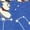 HEATHER ROYAL BLUE, variant on Disney - Celestial Disney Space - Women's French Terry Long Sleeve Pullover