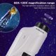 thumbnail image 2 of Muyoka Microscopio para niños 60-120x Mini microscopio eléctrico de bolsillo con microscopio de luz LED para niños Estudiantes Aprendizaje de observación microbiológica,Blanco Muyoka Hogar, 2 of 7