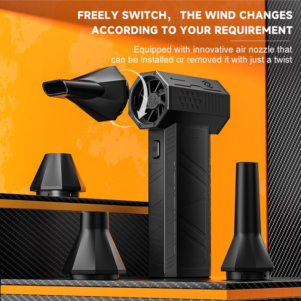 Blower Adjustable Wind Speed 131X86X37Mm Electric Air Duster 110000 Rpm Speed 150G Wind Pressure Ergonomic Grip