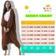 thumbnail image 5 of Pijama Beauty Shine, unisex, para adulto, diseño de reno, color café, 5 of 7
