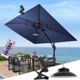 thumbnail image 5 of HLONK Solar Umbrella Lights Outdoor Timed Remote Control  Waterproof Solar Powered Patio Umbrella Lights LED Umbrella Patio Lights For Beach Tent Camping Garden Party, 5 of 5