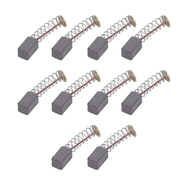 Escobilla de carbón para máquina de corte, 20 piezas Escobilla de carbón para motor Escobilla de carbón para motor Rendimiento comprobado