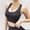 Black, variant on Womens Solid Yoga Sports Bra Quick Dry Moisture Wicking Breathable Comfortable Workout Bras