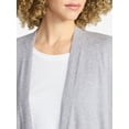 thumbnail image 4 of Time and Tru Women's and Women’s Plus Open Front Knit Wrap. Lightweight, Sizes S/M-2XL/3XL, 4 of 5