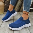 thumbnail image 2 of Willtoo Orthopedic Shoes for Women Men Slip On Knit Sneakers Mesh Breathable Walking Shoes Non-Slip Lug Sole Casual Everyday Footwear, 2 of 6
