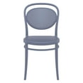 thumbnail image 4 of Compamia Marcel Resin Outdoor Chair Dark Gray, Set of 2, 4 of 5