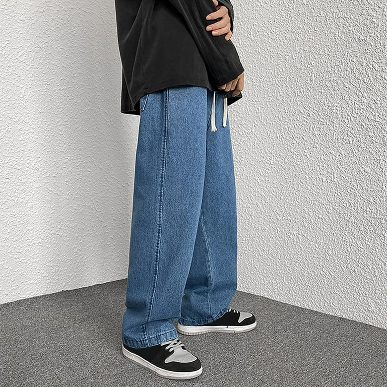 ★BADBLOOD★ Duncan Denim Pants Relaxed Fit Blue Black Badblood Duncan Denim Pants Relaxed Fit - Blue/Black – BBGSHOPHK
