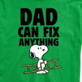 thumbnail image 3 of Peanuts - Snoopy Dad Can Fix It - Father's Day Gift - Men's Short Sleeve Graphic T-Shirt, 3 of 6