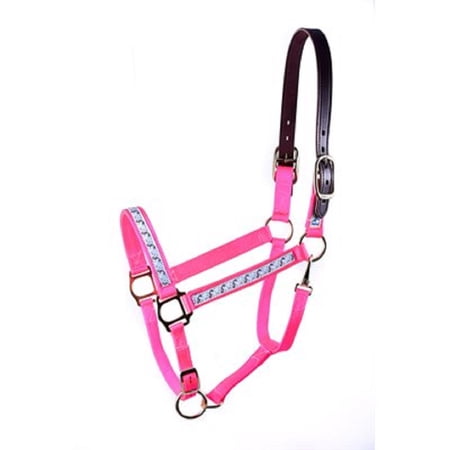 Perri's Ribbon Safety Halter (Horse, Pink/Unicorns)