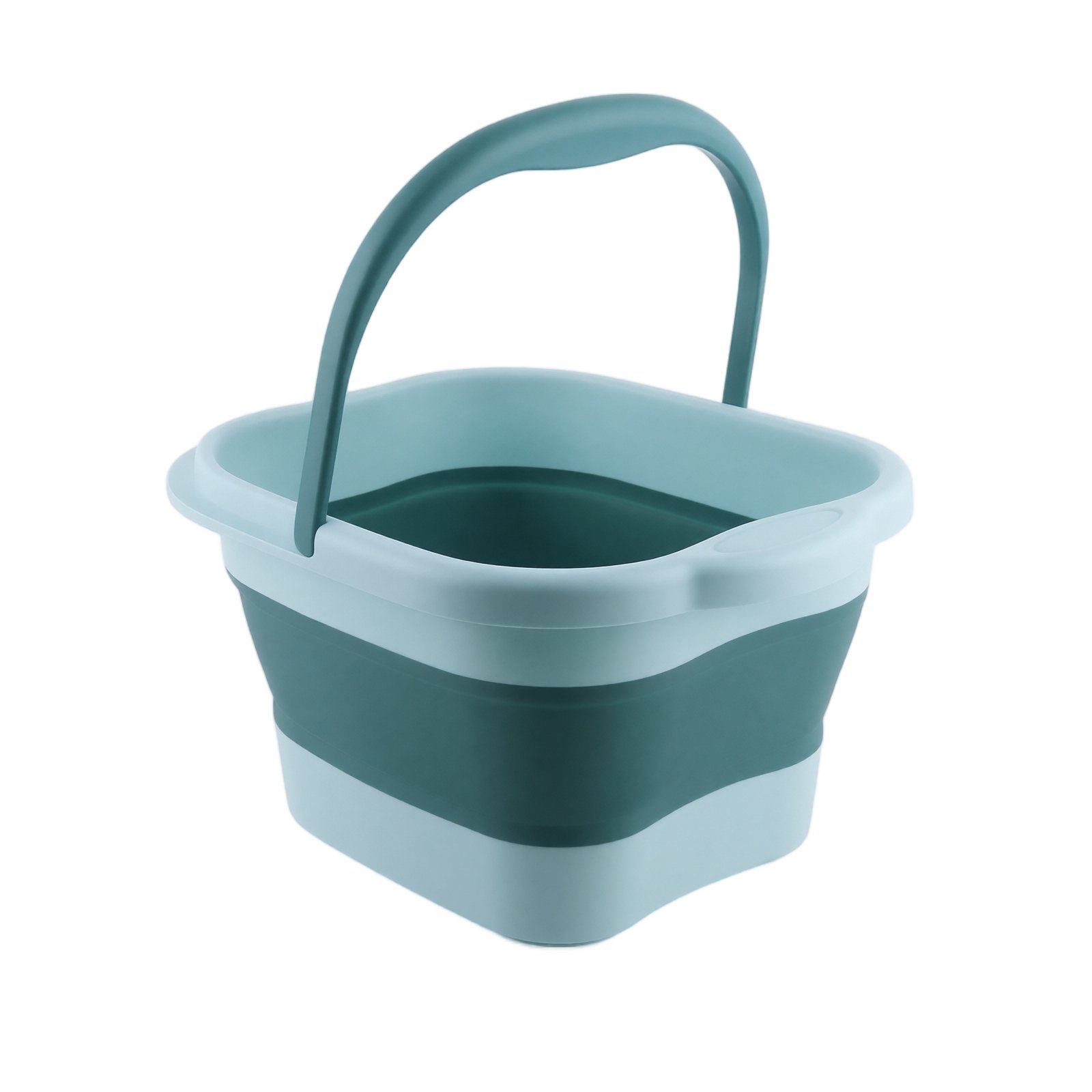 Collapsible Foot Bath with Acupressure Massage for Plantar Fasciitis Relief, Portable Foot Spa Bucket for Home Recovery and Travel, Foldable Tub Gift for Women and Men