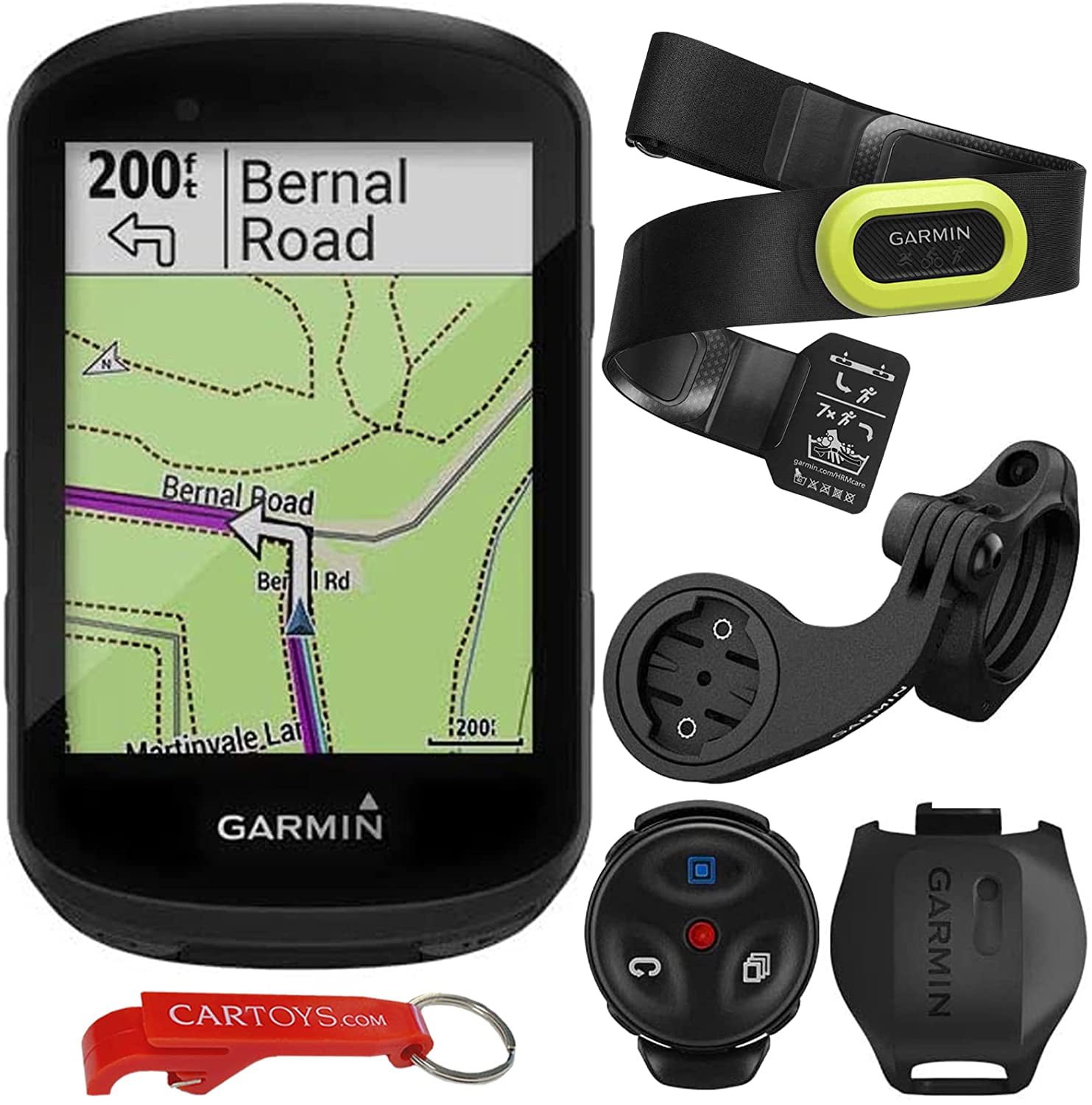 Garmin Edge 530 Bike Computer Mountain Bike Athletic Bundle HRM-Pro Rate Monitor, Speed Sensor, Edge Remote and MTB Mount. Bluetooth Pairing, Performance Monitoring, Mapping & Routing - Walmart.com