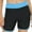 Light blue, variant on Rigardu Plus Beach Size Bikini Shorts Ruched Bottom Bottoms Swim Briefs Women High Waist Swimwears Tankinis Set Dark blue + M