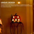 thumbnail image 4 of Halloween Tabletop Figurine Bedroom Props Pumpkin House Battery Operated House Growing Figurine Sign Multipurpose LED Wood Statue Party Kitchen, 4 of 9