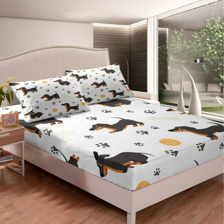 Dachshund crib sheet hot sale