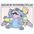 thumbnail image 2 of Boys Lilo & Stitch Juggling my Responsibilities Like T Shirt, 2 of 4
