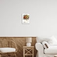 thumbnail image 2 of Country Sunflower Pumpkin Bouquet Botanical & Floral Graphic Art White Framed Art Print Wall Art, 2 of 7