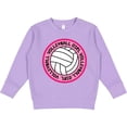 thumbnail image 2 of Inktastic Volleyball Girl Toddler Sweatshirt, 2 of 4
