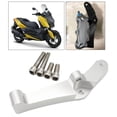 thumbnail image 2 of Soporte adaptador de pinza de aleación de aluminio duradero, , piezas de repuesto reemplazan motocicleta de instalar , plata Macarena Soporte de pinza de freno, 2 of 8