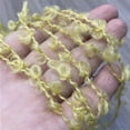 thumbnail image 3 of Xiao Hua Hilo acrílico de felpa suave de 50 g (rosa) para hacer pelo de muñecas, tejer a ganchillo y fieltrar con aguja | Bobinas de pelo rizado de lana de oveja cardada, mecha y fibra., 3 of 4