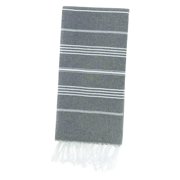 Beach Towel Quick Dry Compact Turkish Beach Towel Blanket for Pool SPA Beach Gifts Gray