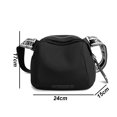 thumbnail image 2 of Women Fashion Tote Bag Shoulder Bags Top Handle Handbag - black, 2 of 5
