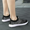 thumbnail image 2 of VoxSoles Women's Rhinestones Mesh Sport 𝖲lip-on Shoes,Non 𝖲lip Good Arch Breathable Lightweight Casual Sock Sneaker Nurs𝖾 Shoes, 2 of 8