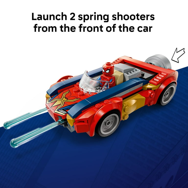 LEGO Marvel Spider-Man Car vs. Venomized Wolverine Building Toy