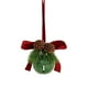 thumbnail image 2 of Adorno de campanas de hierro para árbol de Navidad | Lazo de terciopelo rojo | Decoración festiva de las fiestas | Metal duradero, sonido nítido, colgado sin complicaciones | 3,5 pulgadas | Detalles, 2 of 6