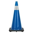 thumbnail image 1 of Cône de Signalisation Haut de Gamme, 28", Bleu, 4" Col(S) Réfléchissant(S), 1 of 1