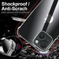 thumbnail image 5 of Entronix Clear Case for iPhone 15 Plus, Shockproof Slim Fit Transparent Hard Cover, 5 of 5