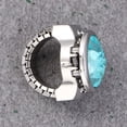 thumbnail image 4 of EeaseMX Anillo de dedo ovalado especial, de cuarzo, a la moda, para hombre y mujer (azul lago), 4 of 7