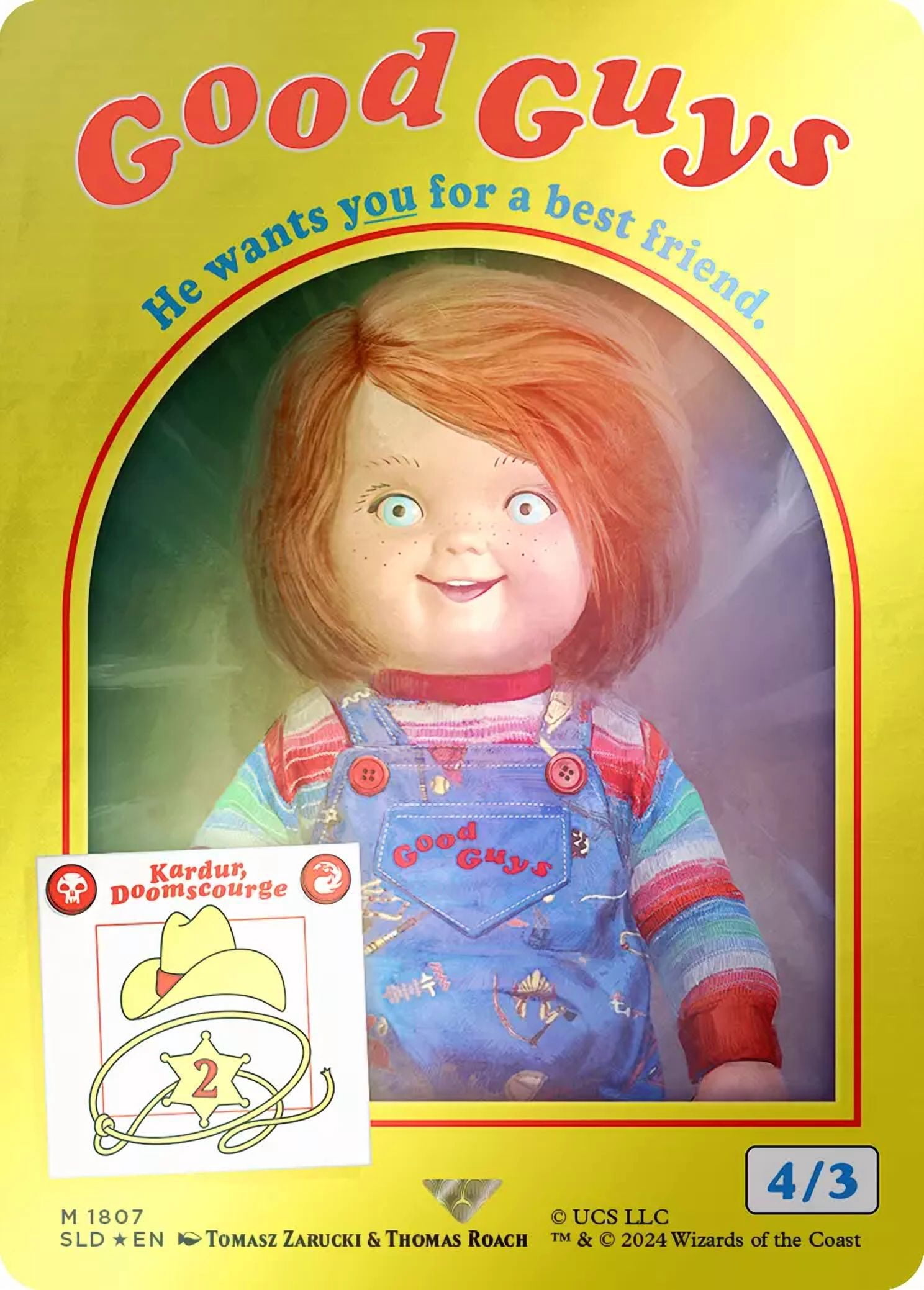 Magic the Gathering Secret Lair x Chucky Foil Edition