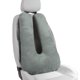 thumbnail image 1 of Almohada para reposacabezas de automóvil ergonómica y cómoda, soporte para el cuello, material de poliéster, color gris, 1 Pcs, 1 of 7